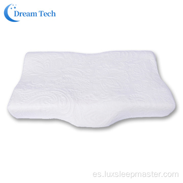 Almohada de espuma viscoelástica de extensión para cuello de salón de belleza